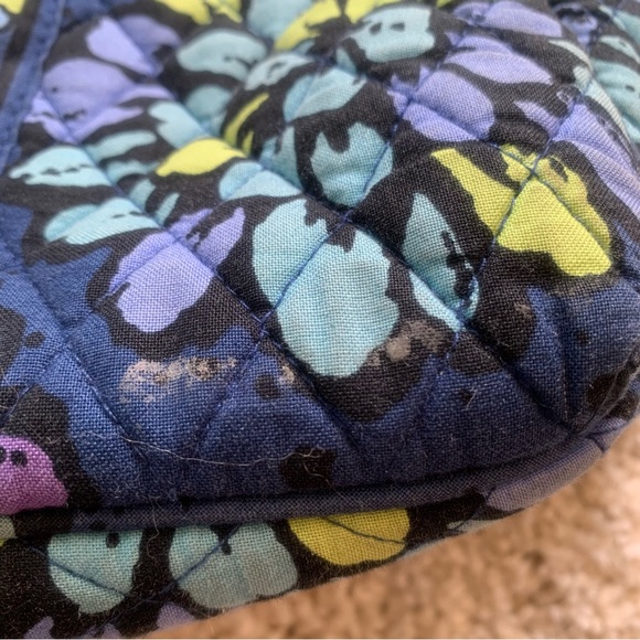 Vera Bradley Blue Floral Backpack - Picture 8 of 8
